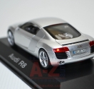 Модель автомобиля Audi R8 ice silver